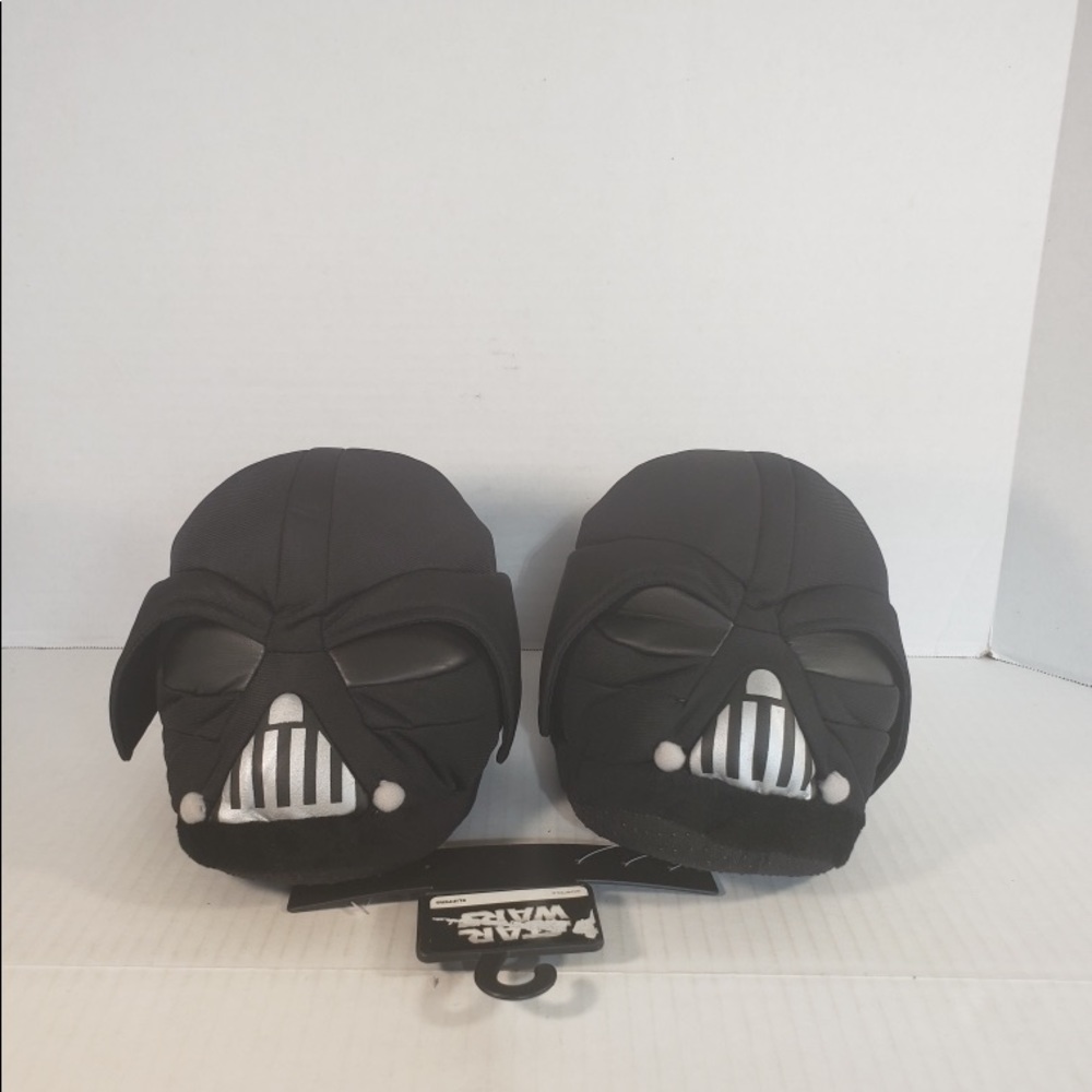 NWT Boy's Star Wars Vader Helmet Slippers